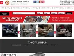 Sites similar to davidbrucetoyota.com