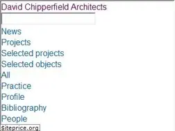 Sites similar to davidchipperfield.co.uk