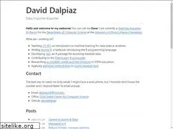 Sites similar to daviddalpiaz.github.io