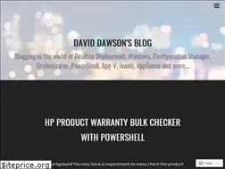 Sites similar to daviddawsonsblog.wordpress.com
