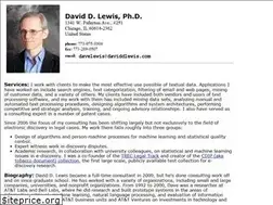 Sites similar to daviddlewis.com