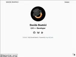 Sites similar to davidebeatrici.dev