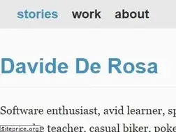 Sites similar to davidederosa.com