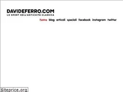 Sites similar to davideferro.com