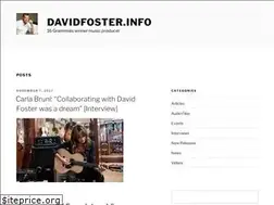 Sites similar to davidfoster.info