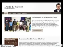 Sites similar to davidfwatson.me