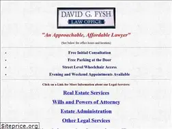 Sites similar to davidfysh.com