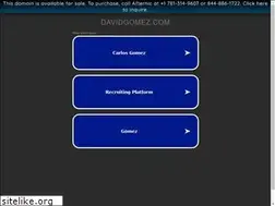 Sites similar to davidgomez.com