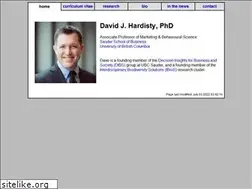 Sites similar to davidhardisty.info
