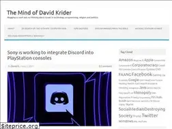 Sites similar to davidkrider.com
