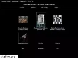 Sites similar to davidleearchitect.com