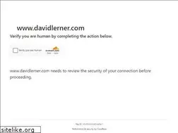 Sites similar to davidlerner.com