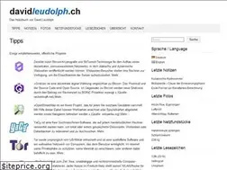 Sites similar to davidleudolph.ch
