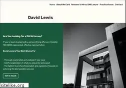 Sites similar to davidlewisattorney.com