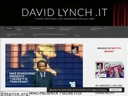 Sites similar to davidlynch.it