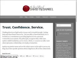 Sites similar to davidmcdaniellaw.com