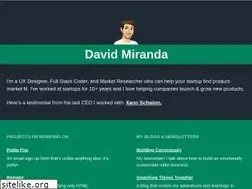 Sites similar to davidmiranda.info