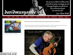 Sites similar to davidmunyon.de