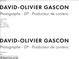 Sites similar to davidoliviergascon.com