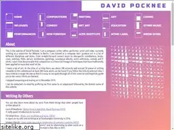 Sites similar to davidpocknee.com