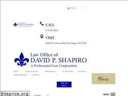 Sites similar to davidpshapirolaw.com