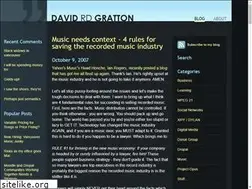 Sites similar to davidrdgratton.com