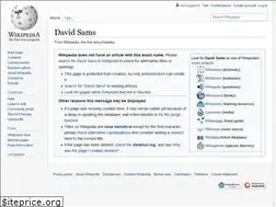 Sites similar to davidsams.com
