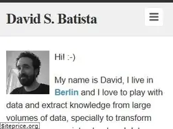 Sites similar to davidsbatista.net