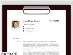 Sites similar to davidsole.es