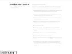 Sites similar to davidson16807.github.io