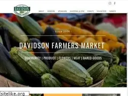 Sites similar to davidsonfarmersmarket.org