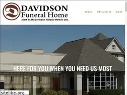 Sites similar to davidsonfuneralhomes.com