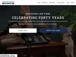 Sites similar to davidsonlawfirm.net