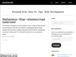 Sites similar to davidtan.org