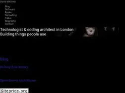 Sites similar to davidwhitney.co.uk