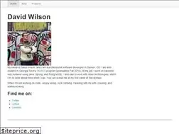 Sites similar to davidwilson.me