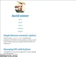 Sites similar to davidwinter.me