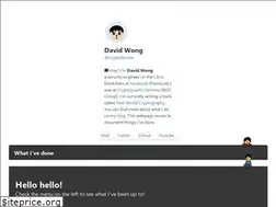 Sites similar to davidwong.fr