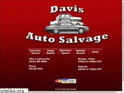 Sites similar to davisautosalvage.com