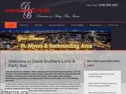 Sites similar to davisbrotherslimos.com