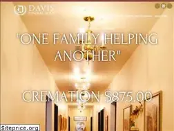 Sites similar to davisfuneralcare.com