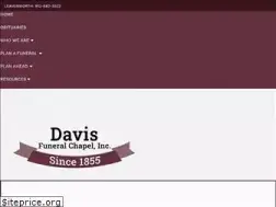 Sites similar to davisfuneralchapelinc.com