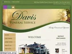 Sites similar to davisfuneralservice.com