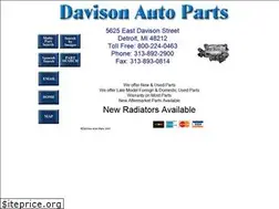 Sites similar to davisonautoparts.com