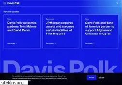 Sites similar to davispolk.com