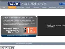 Sites similar to davisprivatelabel.com