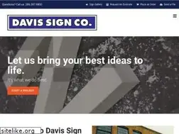 Sites similar to davissign.com