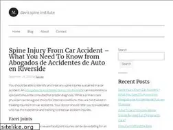 Sites similar to davisspineinstitute.com