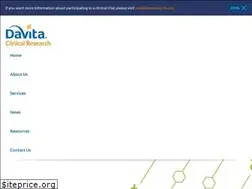 Sites similar to davitaclinicalresearch.com