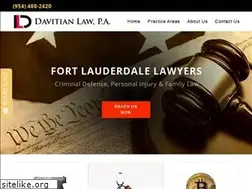 Sites similar to davitianlaw.com
